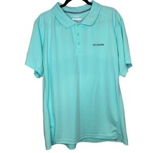 Columbia‎ Omni Shade Sun Protection Blue Shirt XXL